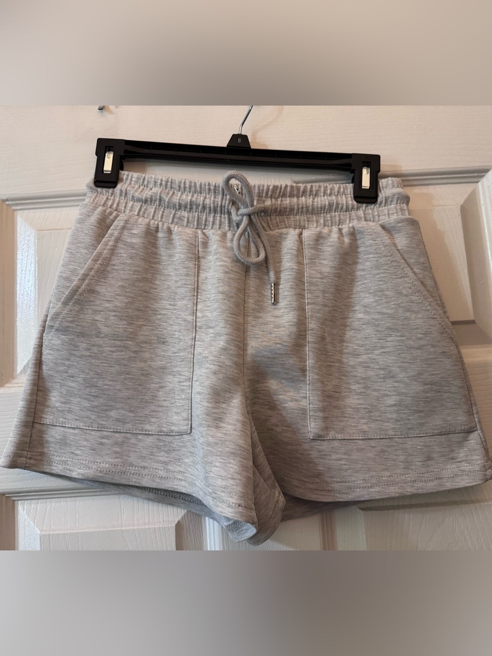 Gray Women's Casual Drawstring Lounge Shorts- Super Soft 4 FOR $20 SALE